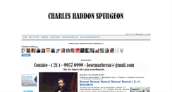 Desktop Screenshot of charleshaddonspurgeon.com