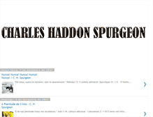 Tablet Screenshot of charleshaddonspurgeon.com